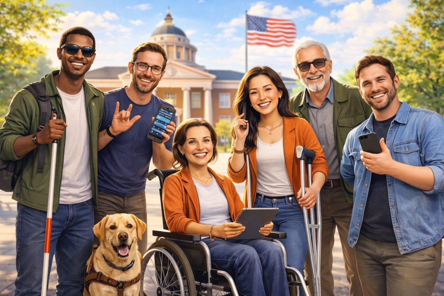 ADA digital accessibility compliance guide for local government websites and services.